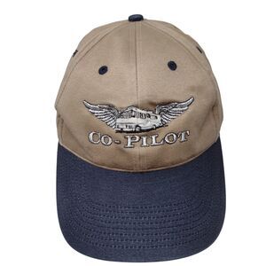 Co-Pilot Slideback Hat Multicolor One Size Adjustable Embroidered HeadToToe
